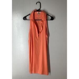 bar 111 dress NWOT Sleeveless Orange Lace SIZE MEDIUM